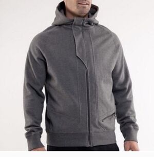 Lululemon Gray Deep Cove Hoodie Unisex Mens XL  Fits Woman's 1x